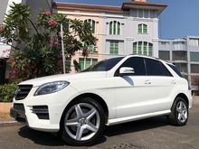 2014 Mercedes-Benz ML400 3.0 W166 SUV Reg.2015 White On Saddle Brown Km60rb Record PBD Harman Kardon TDP.175JT