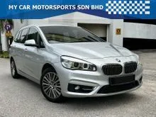 2015 BMW 220i 2.0 (A) Gran Tourer 7 SEATER MPV CBU F46