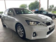 2011 Lexus CT200h 1.8 Luxury Hatchback (A) MILEAGE ONLY 80K+ ! VERY WELL CONDITION