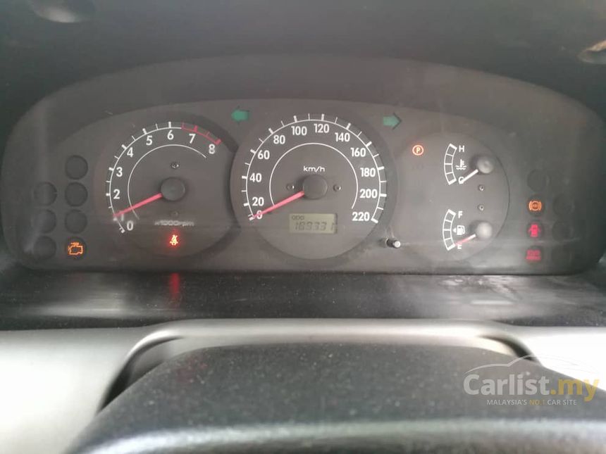 Kia Spectra 2003 LS 1.6 in Penang Automatic Sedan Black for RM 3,500