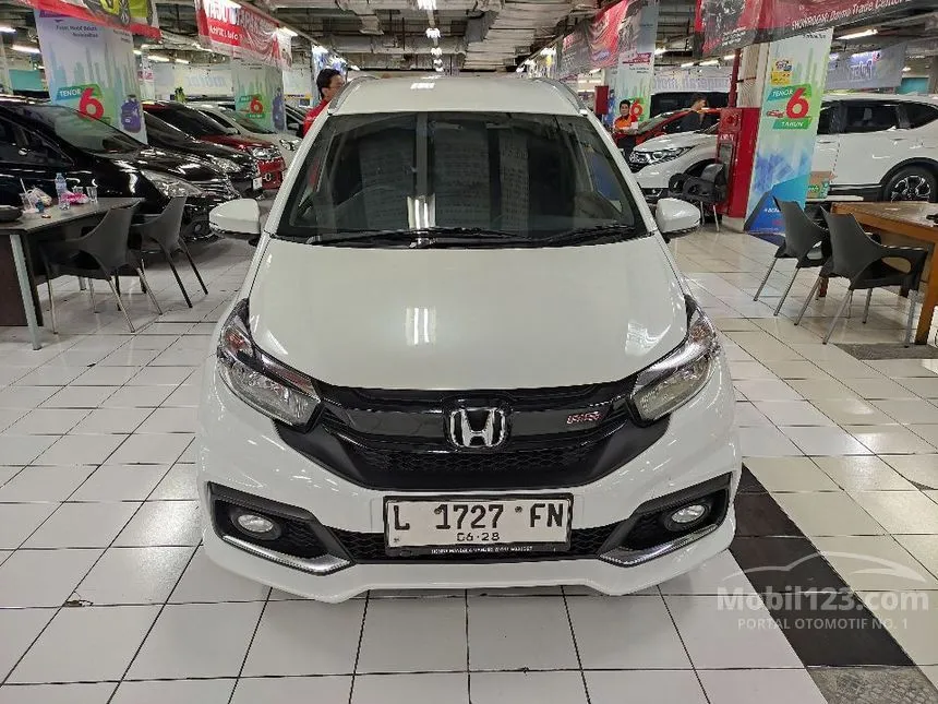 Jual Mobil Honda Mobilio 2018 RS 1.5 di Jawa Timur Automatic MPV Putih Rp 185.000.000