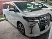 Recon 2020 Toyota Alphard 3.5 SC MPV. UNREGISTER. PERFECT Condiiton. Like New. 9K km ONLY.