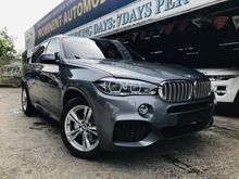 BMW X5 2.0 M-SPORTS WTY 2018,CRYSTAL GREY IN COLOUR,ELECTRONIC MEMORY SEATS,PANAROMIC ROOF,REVERSE CAMERA,3 DVD PLAYERS,POWER BOOT,ONE DATO OWNER