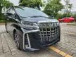 Recon 2020 Toyota Alphard 2.5 SC 5A 3 LED 3BA GENUINE MILEAGE DIM BSM PCS SUNROOF REVERSE CAMERA POWER BOOT MEMORY ELECTRIC SEAT FULL LEATHER UNREGISTERED - Cars for sale