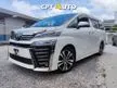 Recon Recon 2019 Toyota Vellfire 2.5 ZG Z G White / 2 POWER DOOR/ POWER BOOT/PILOT SEATS/ELETRIC SEAT/ROOF MONITOR