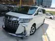 Recon 2018 Toyota Alphard 2.5 G S C Package MPV