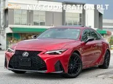 2023 Lexus IS300 F Sport Mode Black III 2.0 Turbo Sedan Unregistered Call For Best PRICE