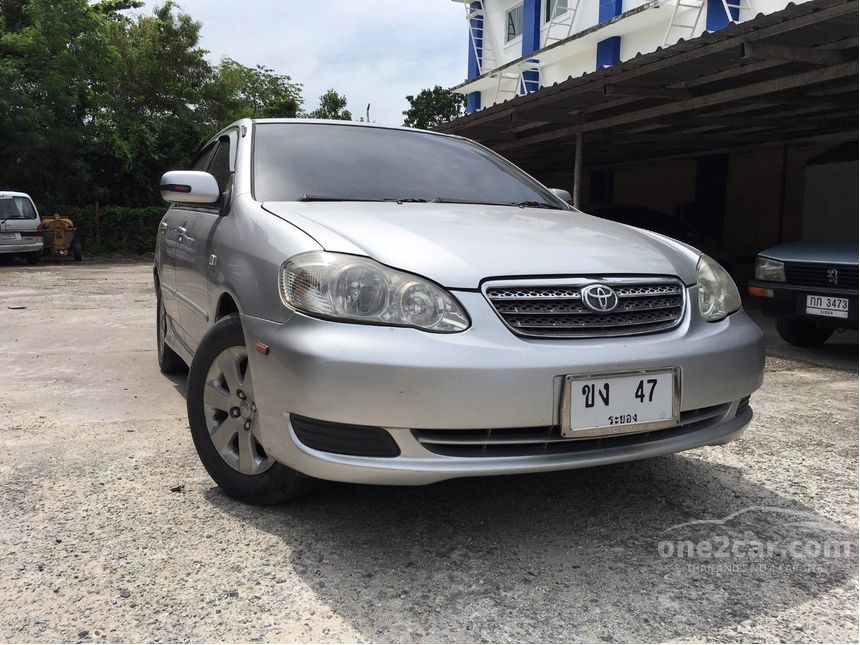 2006 Toyota Corolla Altis 1.6 ALTIS หน้าหมู (ปี 01-07) J Sedan MT for ...