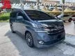 Used 2015 Toyota Vellfire 2.5 X MPV 8 Seater 2 Power Door free warranty less down payment