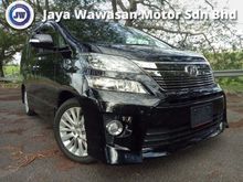 2014 TOYOTA VELLFIRE 2.4 Z 3 YEAR WARRANTY SUPERB RECON UNREG