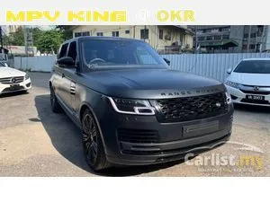 2018 Land Rover Range Rover 5.0 Supercharged Autobiography SUV / MATTE BLACK / SIDE STEP