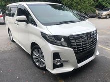 2016 Toyota Alphard 2.5 SA Black Interior