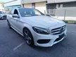 Recon 2018 MERCEDES-BENZ C180 AMG 1.6 TURBOGHARGE EDITION FULL SPEC FREE 5 YEARS WARRANTY - Cars for sale