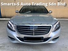 (PRE RAYA SALES) (LOAN UP TO 9 YEAR) (100% ORIGINAL) 2015 Mercedes-Benz S400L 3.5 Hybrid Sedan