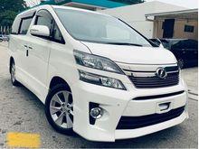 (WE HAVE 2 UNIT 2014 VELLFIRE BLACK COLOR 7 SEATER ) , LOW DOWNPAYMENT 2014 Toyota Vellfire 2.4 (a) Z MPV