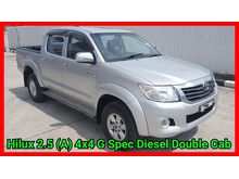 2012 Toyota Hilux 2.5 G Spec Facelift 4WD Double Cab Excellent Condition
