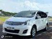 Jual Mobil Nissan Grand Livina 2012 XV 1.5 di DKI Jakarta Automatic MPV Putih Rp 95.000.000