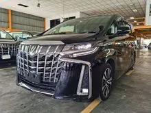 ZERO SST & NO HIDDEN COST 2020 Toyota Alphard 2.5 G S C Package MPV