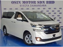 2017 Toyota Vellfire 2.5 (TAX INCLUDED) *NEGO UNTIL DEAL*