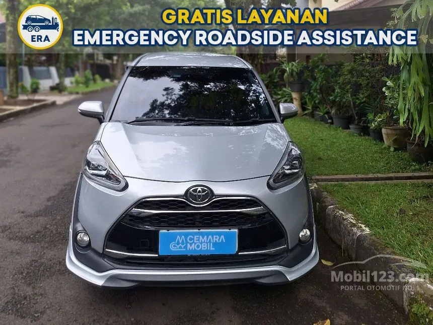 Jual Mobil Toyota Sienta 2017 Q 1.5 di Jawa Barat Automatic MPV Abu