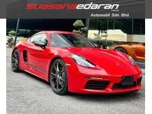 2021 Porsche 718 2.0 Cayman Coupe Japan Spec,PDLS Plus With LED Headlights,Reverse Camera,PASM,20 Black Rims,4 Way Power Seats,Sport Exhaust