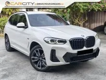 2022 BMW X3 2.0 xDrive30e M Sport SUV UNDER WARRANTY LOW MILEAGE 58K FULL SERVICE SUNROOF 360 CAMERA