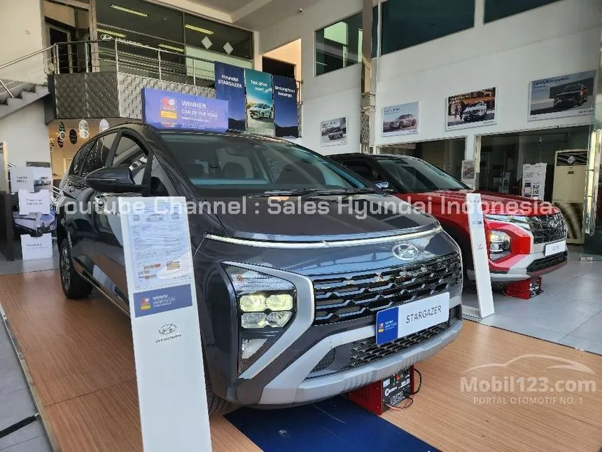 Jual Mobil Hyundai Stargazer 2023 Prime 1.5 di DKI Jakarta Automatic Wagon Abu