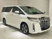 Recon Toyota Alphard 2.5 SC *REBATE UP TO 10K *FREE MODELISTA BODYKIT *7 YEARS WARRANTY