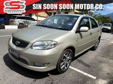 2005 Toyota Vios 1.5 E FULL Spec FREE MOTORSIKAL BARU+CASHBACK 1K+BELI PANDU DULU6 BULAN PERTAMA TAK PAYAH BAYAR,BLACKLIST BOLE LOAN