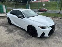 2023 Lexus IS 300 2.0 F Sport Sedan Low Mileage Perfect Condition