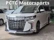 Recon BIGSALE 2021 Toyota Alphard 2.5 G S C Package MPV FULL SPEC SUNROOF ANDROID 360 MODELLISTA 3 EYES PB 2PD 7S - Cars for sale