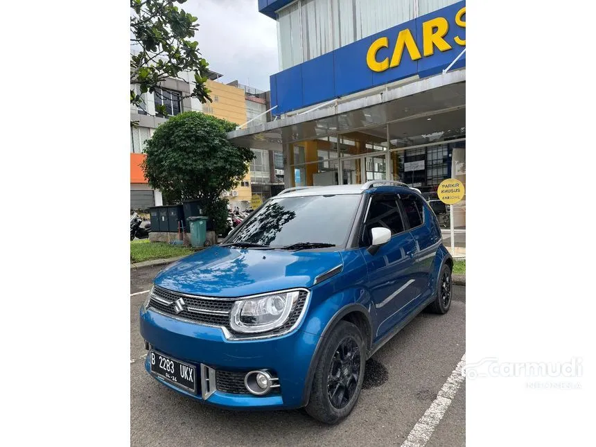 Jual Mobil Suzuki Ignis 2019 GX 1.2 di Jawa Barat Manual Hatchback Biru Rp 120.000.000
