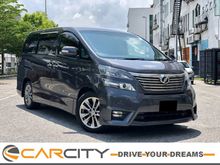 2011 Toyota Vellfire 2.4 Z MPV DUAL POWERED DOOR POWER TAILGATE