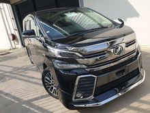 2017 Toyota Vellfire 2.5 ZG UNREG