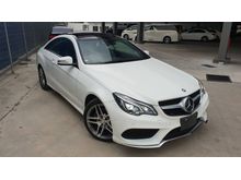 2015 Mercedes Benz E250 AMG Coupe 2.0 Turbo Panaromic Roof / All camera UNREGISTER