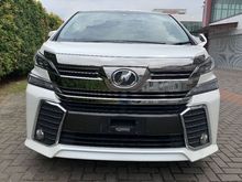 2017 Toyota Vellfire 2.5 ZA**EXCELLENT CONDITION**5 YEARS WARRANTY**MUST VIEW CAR
