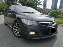 2008 Honda Civic 1.8 S i-VTEC AUTO FULL MODULO BODYKITS BLACKLIST PTPTN TIADA LESEN LULUS CAN LOAN