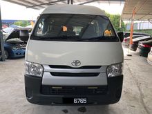 2014 TRUE YEAR Toyota Hiace 2.5 (M) DIESEL SERVICE RECORD WINDOW VAN PROMOTION