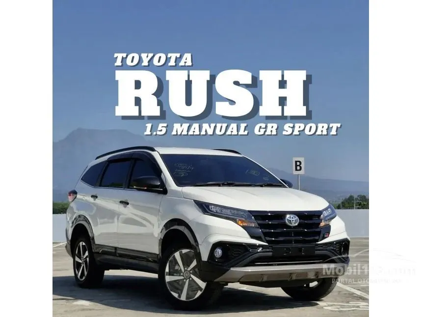 Jual Mobil Toyota Rush 2024 S GR Sport 1.5 di Banten Manual SUV Putih Rp 267.550.000