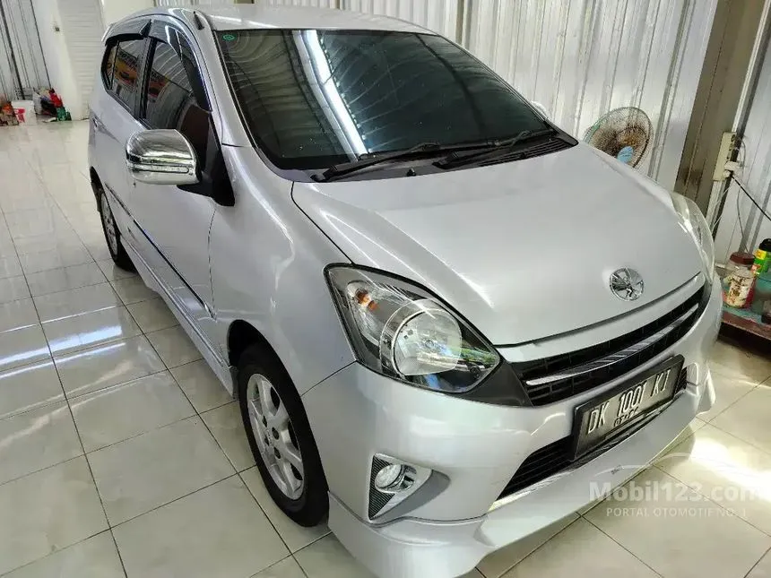 Jual Mobil Toyota Agya 2014 TRD Sportivo 1.0 di Bali Manual Hatchback Silver Rp 100.000.000