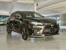 2023 Lexus RX 350 2.4 F Sport [5A, 23K KM, PANO.ROOF, RED INTERIOR, HUD]