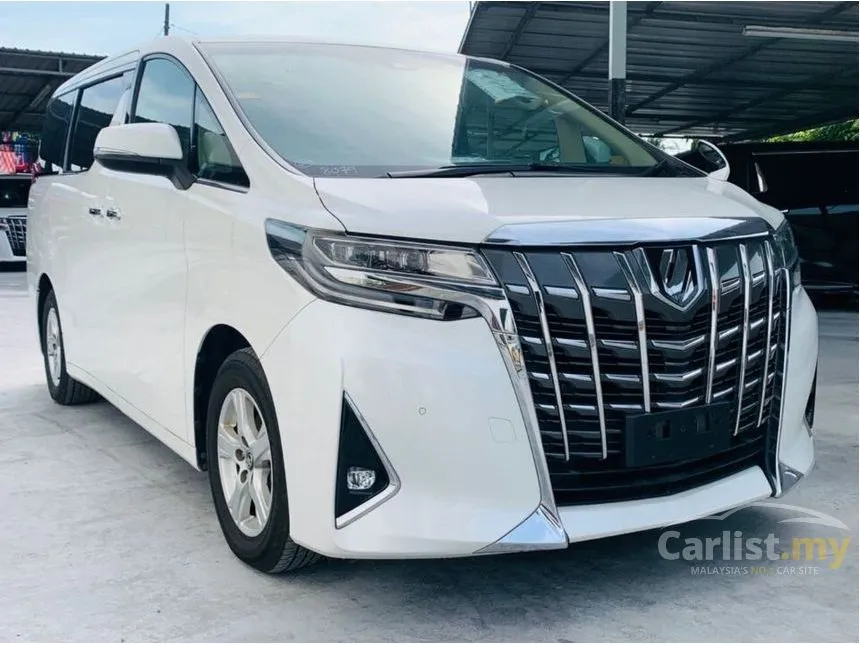 Recon NEW FACELIFT Toyota Alphard 2.5 X 8 SEATER UNREGISTER 2018 YEAR ...