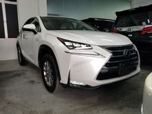 2015 Lexus NX200t 2.0 turbo SUV (A) - unregistered low mileage Japanese recond 50% SST LOAN AVAILABLE