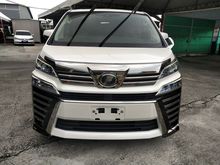 2018 Toyota Vellfire 2.5 ZG FULL SPEC