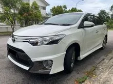 2015 Toyota Vios 1.5 TRD Sportivo Sedan (One owner) (accident free) (25 More Horse power) (Original TRD leather seat) (Low Mileages) (TRD engine )