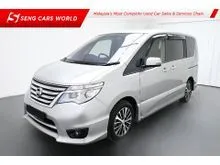 2016 Nissan Serena 2.0 S-Hybrid High-Way Star MPV (TIPTOP CONDITION) (1-YEAR WARRANTY)