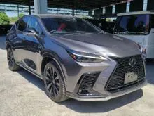 Mileage 15600KM 2022 Lexus NX 350 2.4 F Sport RED/BLACK INTERIOR, Free 5 Yrs Warranty + 4 New Tyre + New Battery + Service + Tinted +