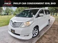 2008 / 2015 TOYOTA ALPHARD Condition Masih Cantik Boleh Loan Lagi