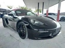 2018 PORSCHE CAYMAN 718 2.0 Boxster Convertible/ SPORT EXHAUST /RED INTERIOR/ GOOD CONDITION/ UNREG18