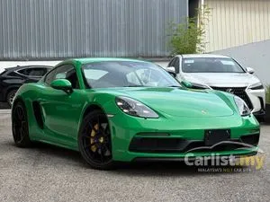 2022 Porsche 718 4.0 Cayman GT4 Coupe